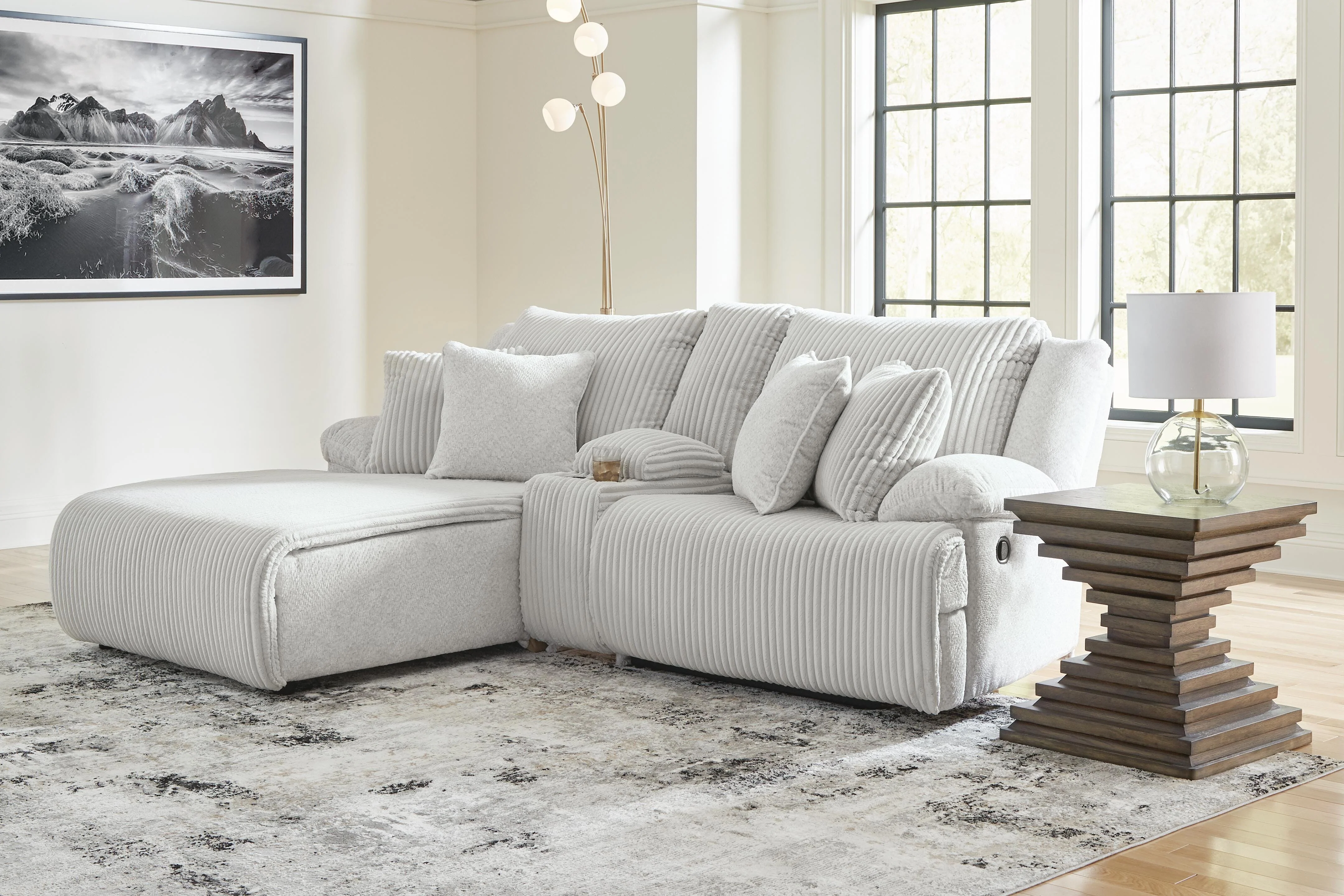 Top Tier Reclining Sectional Sofa with Chaise - Image 70