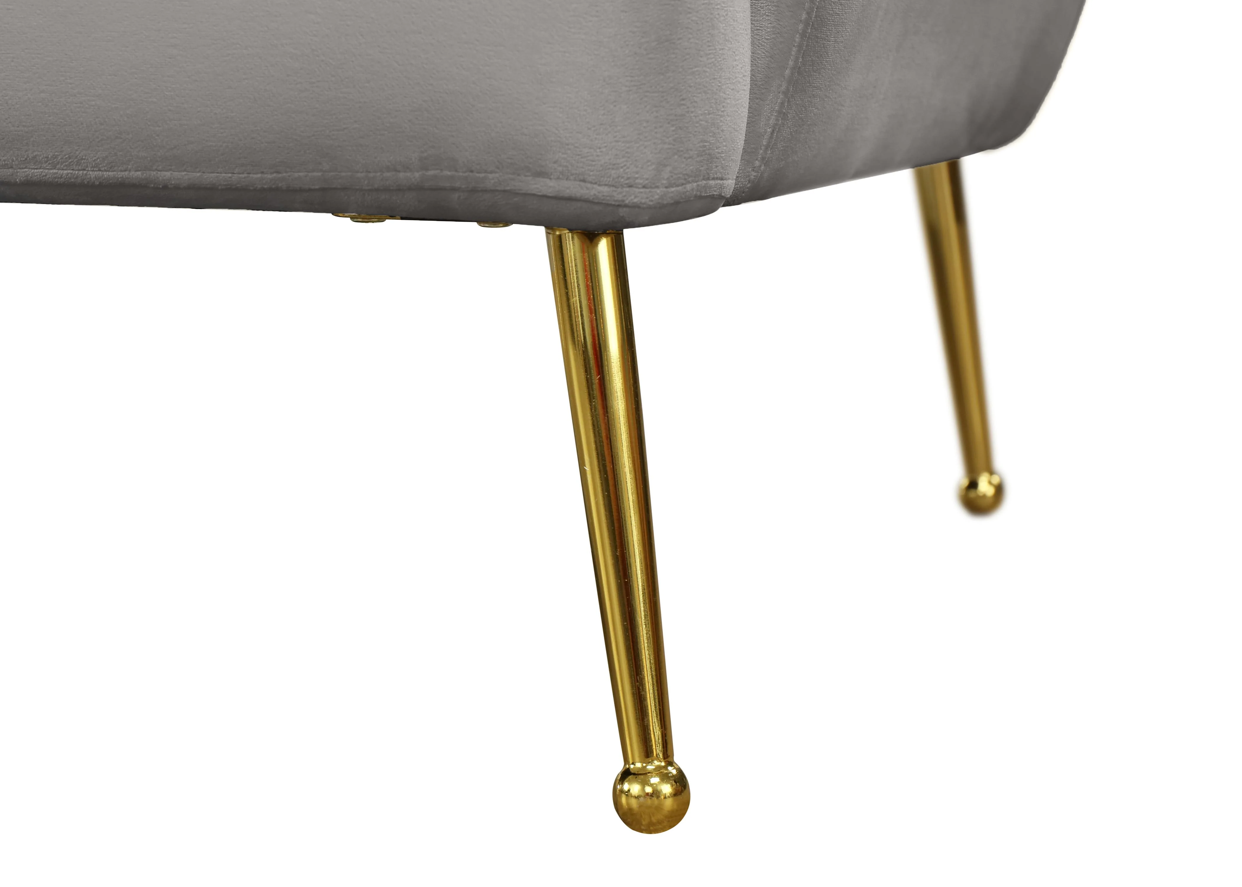 Tori Grey Velvet Chair - Image 8