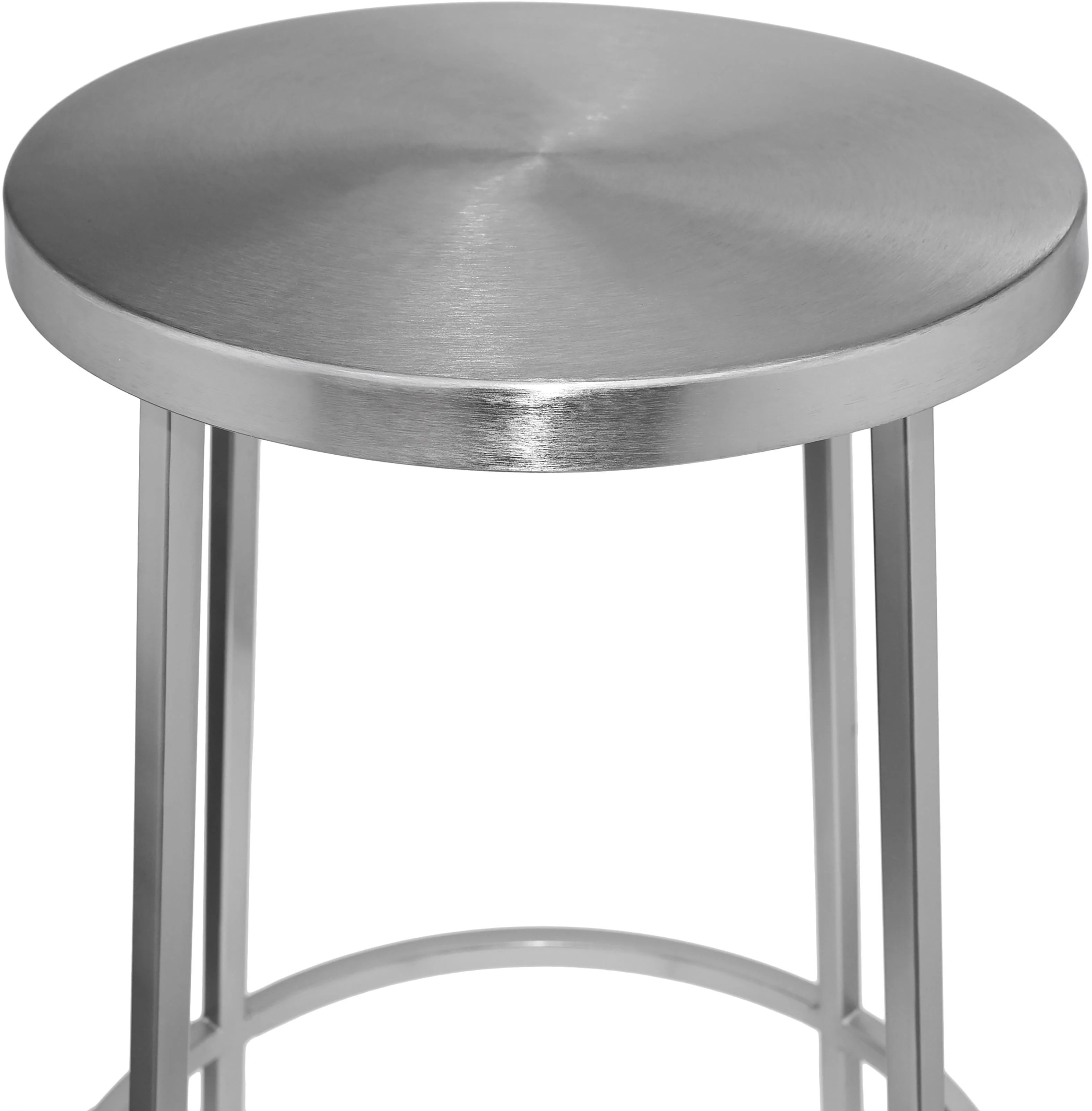 Tyson Silver Bar Stool - Image 4