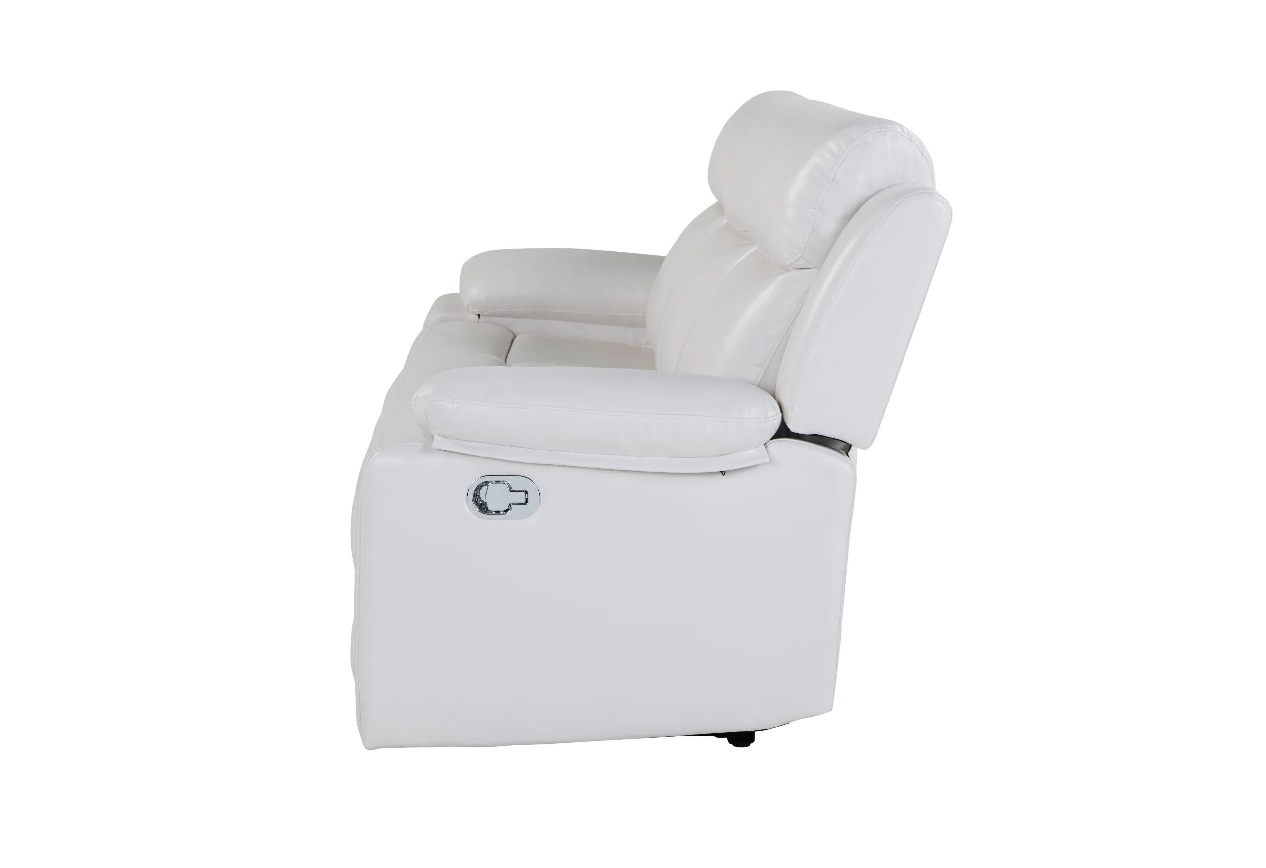U6026 BLANCHE WHITE RECLINING SOFA WITH LED - Image 2