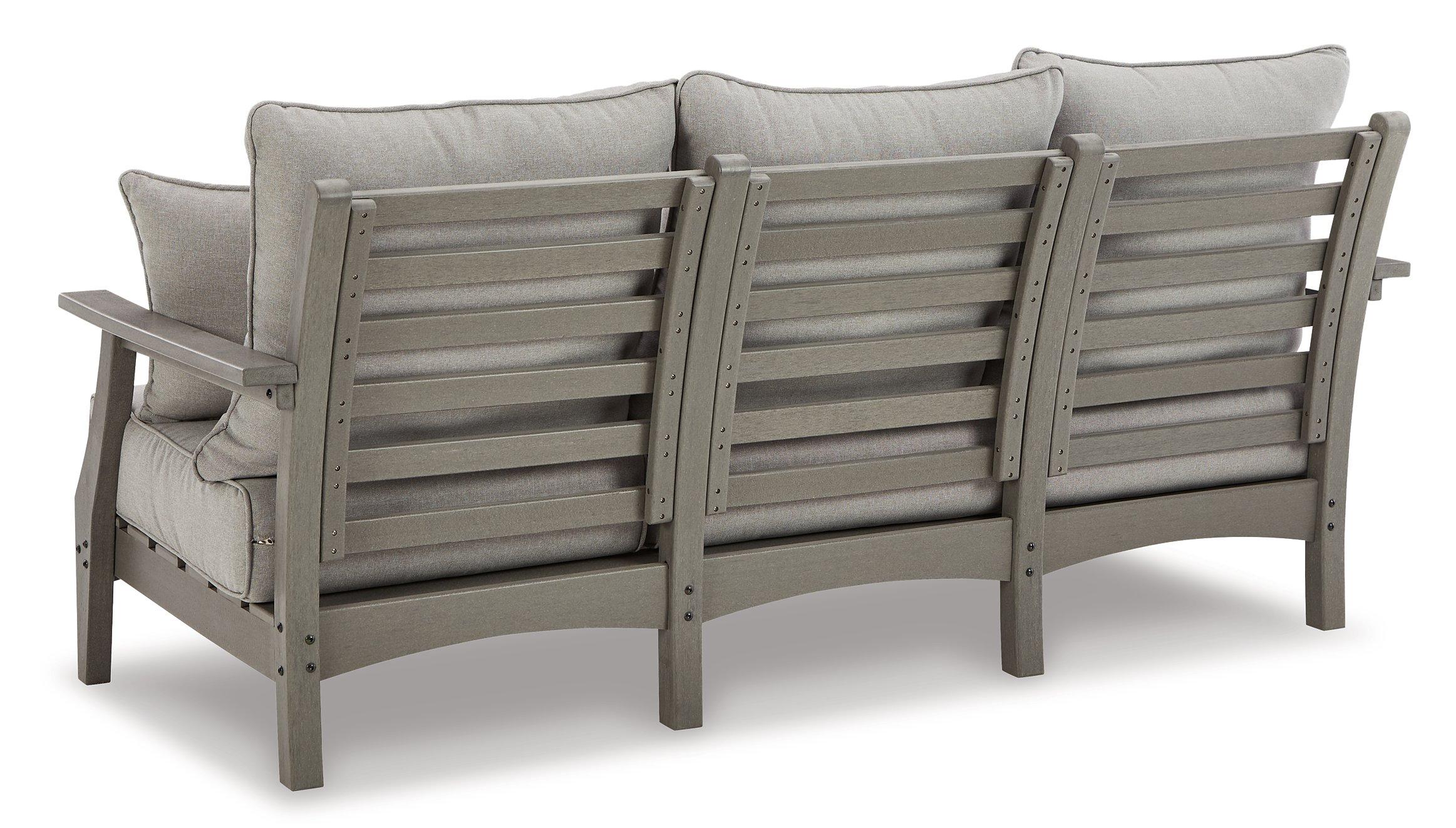 Visola Outdoor Sofa and Loveseat with Coffee Table - Image 4