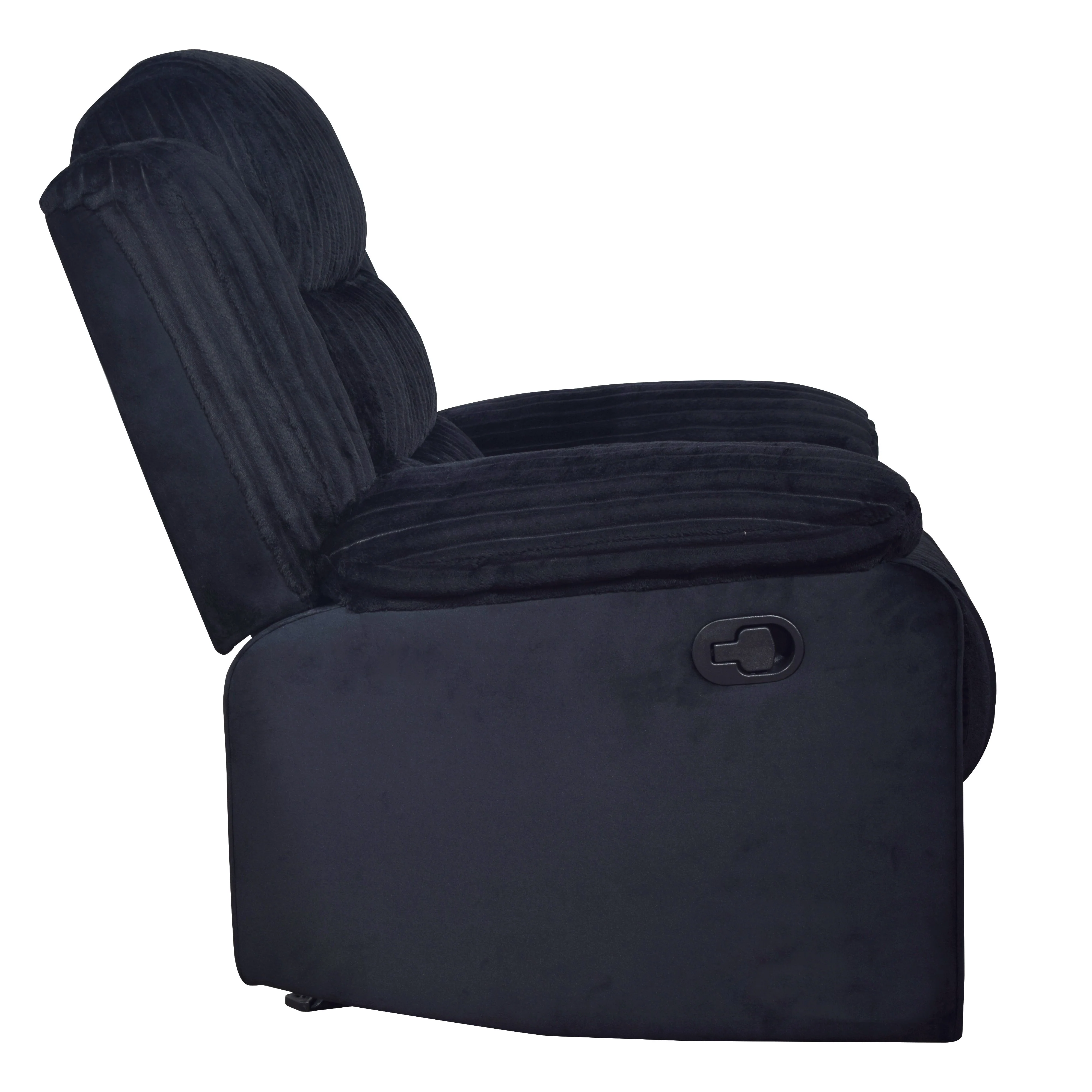 Willow Glider Recliner-Black - Image 4