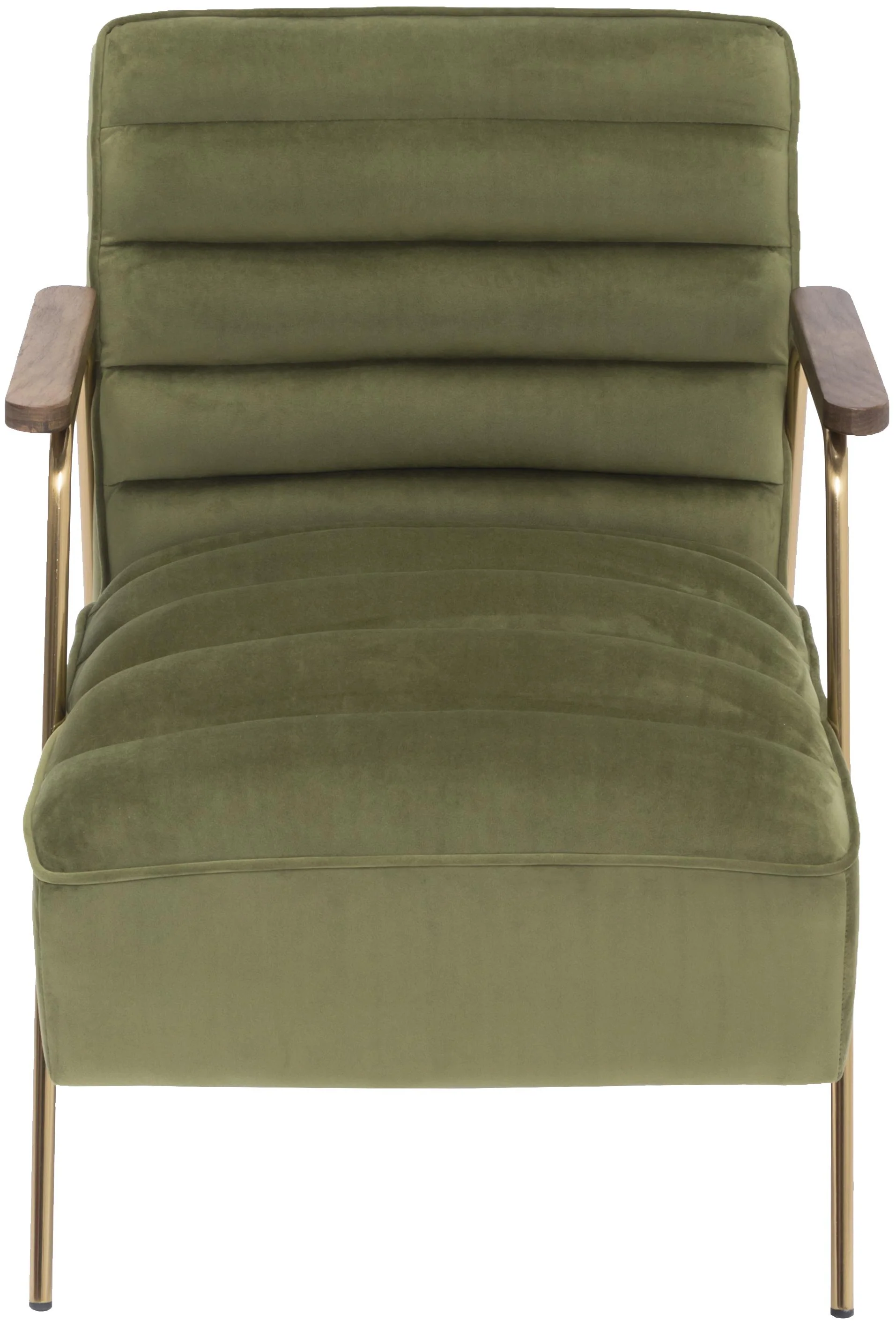 Woodford Olive Velvet Accent Chair - Image 5