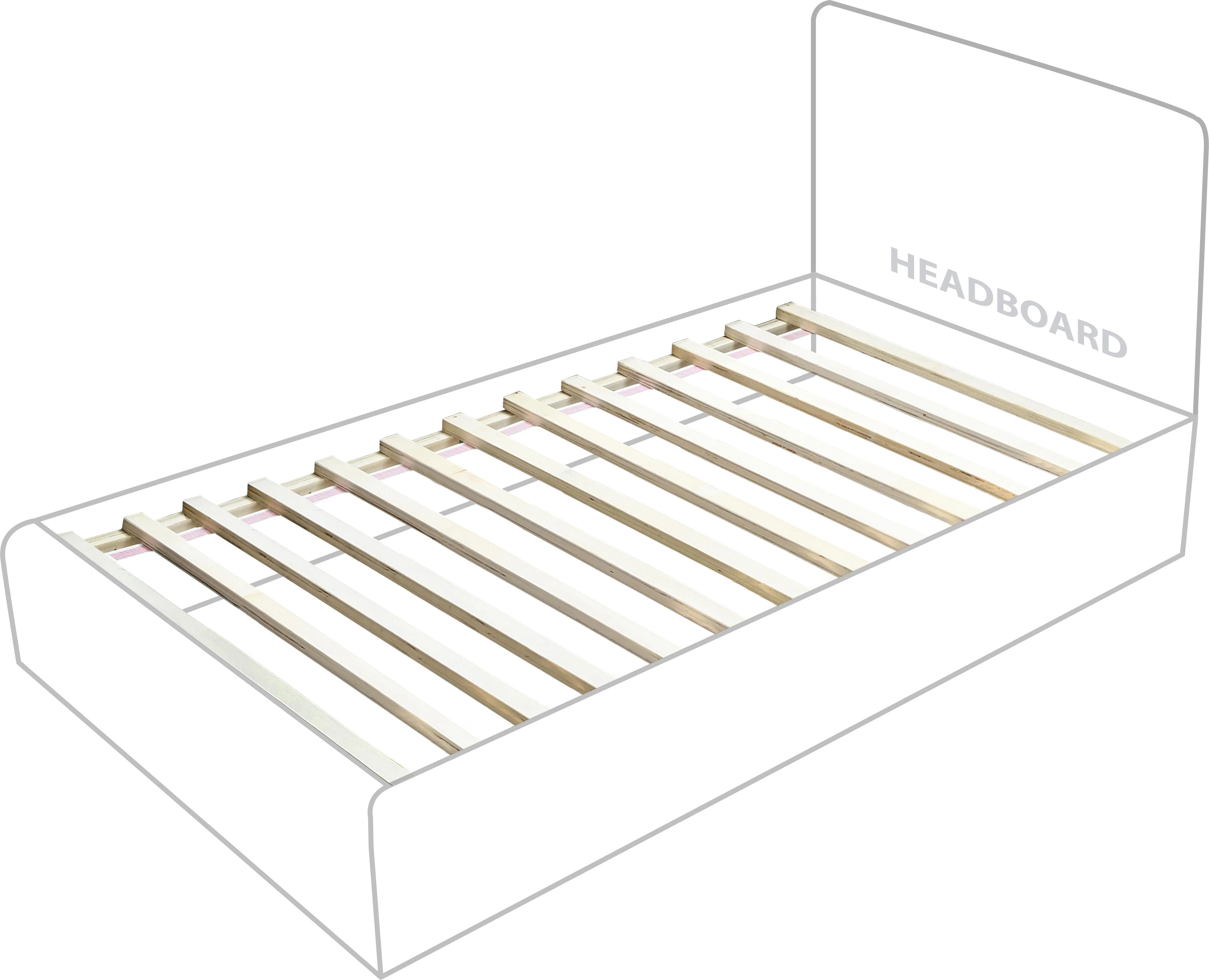 Zara Grey Velvet Twin Bed (3 Boxes) - Image 8