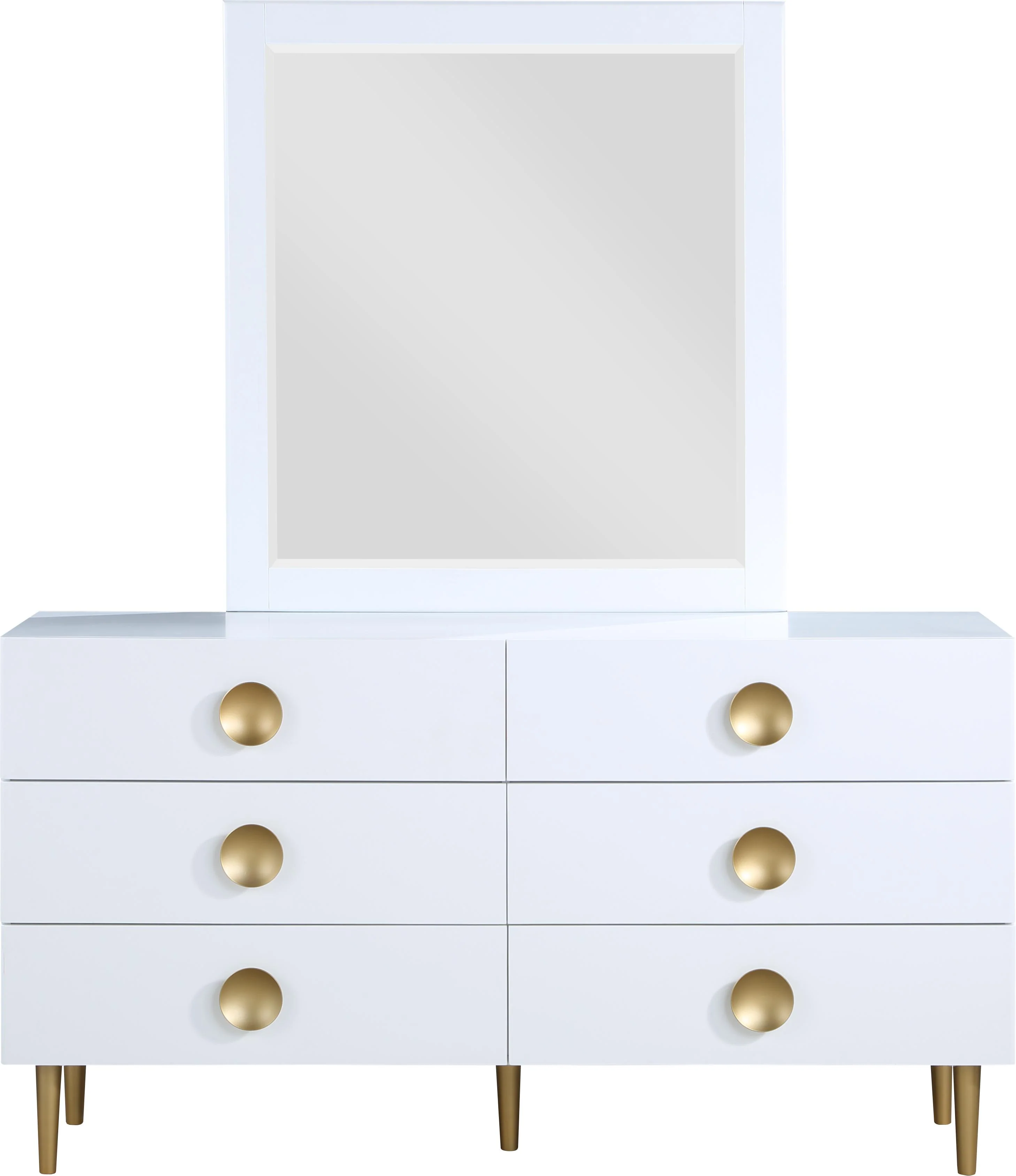Zayne White Dresser - Image 4