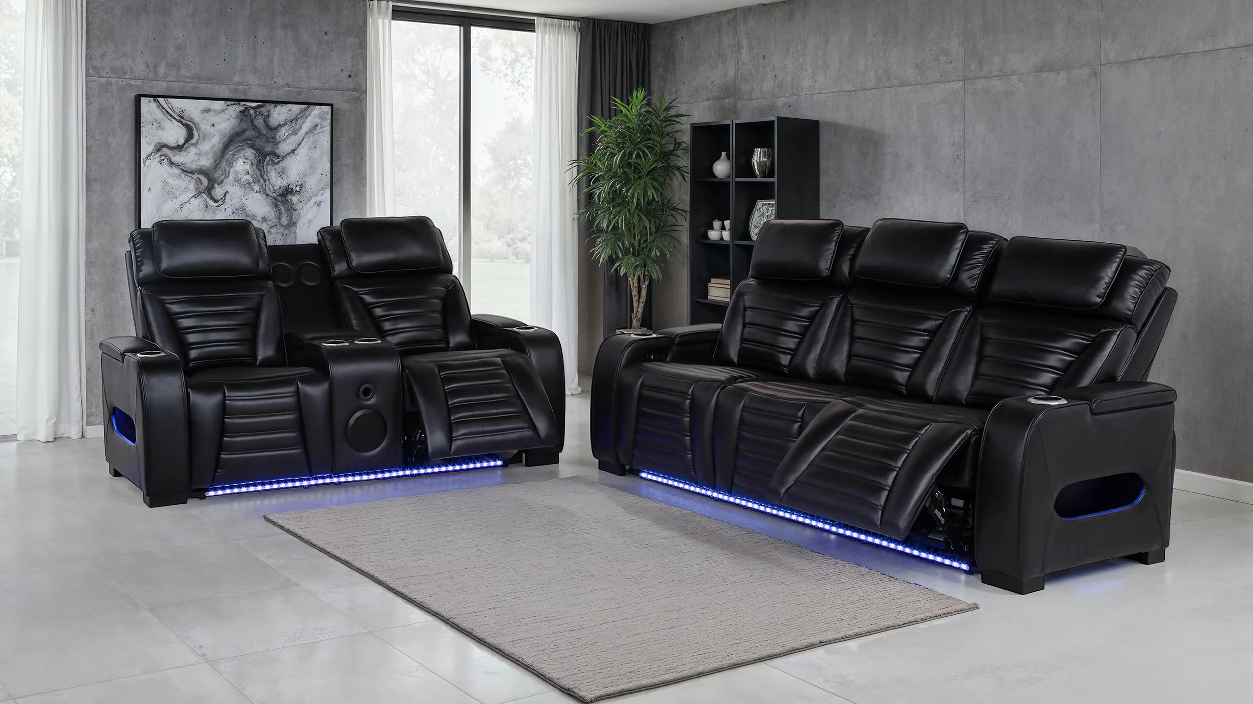 Zuma Dual Power Reclining Sofa - Image 10